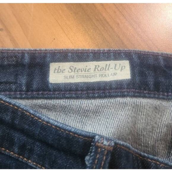 Adriano Goldschmied The Stevie Roll Up Cropped Cuffed Denim - Picture 5 of 8